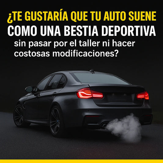 RUGIDO DEPORTIVO AL INSTANTE – Sin modificar tu motor